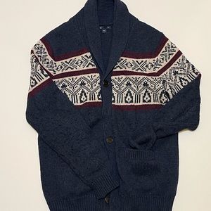 Gap knit button up sweater men’s size small